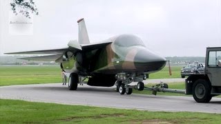 Last Surviving F111 Aardvark Aircraft [upl. by Sacci]