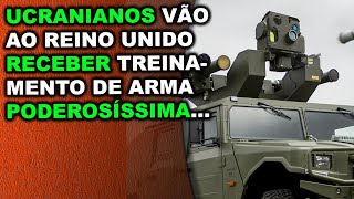 Agora vai ucranianos vão até o Reino Unido receber treinamento dos poderosos Starstreak [upl. by Kieryt]