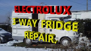 MOBILVETTA DRIVER52 FRIDGE ELECTRONIC IGNITION FIX [upl. by Kathie]