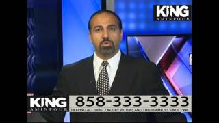 Fedex Bus Crash  Fox 5 News  King Aminpour Car Accident Lawyer [upl. by Nossila]