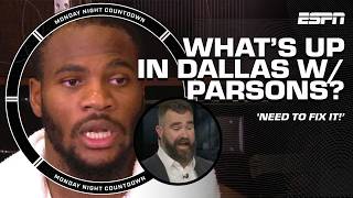 Micah Parsons GOES OFF on Cowboys teammate 👀 Theyve got to get this FIXED  Jason Kelce  MNC [upl. by Saleme11]