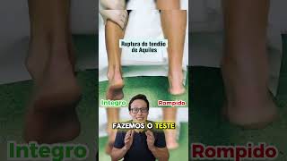 Ruptura do Tendão de Aquiles😱🦵 medico medicina curiosidades curiosidademedicina enfermeira [upl. by Enaujed204]