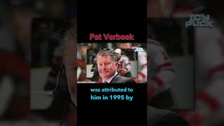 How Pat Verbeek Became the NHLs Most Feared Little Ball of Hate [upl. by Freudberg]