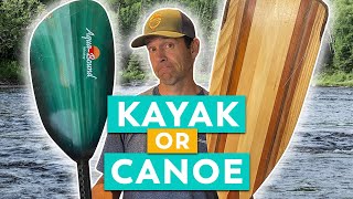 Whats Better – A Canoe or a Kayak [upl. by Jaquith]