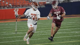 Syracuse vs Colgate Lacrosse Highlights  2024 College Lacrosse [upl. by Ahtar]