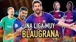 LA LIGA pinta MUY BLAUGRANA  ¿QUIÉN GANARÁ LA BOTA DE ORO [upl. by Aneloc692]