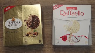 Ferrero Rocher amp Raffaello ICE CREAM [upl. by Karil252]