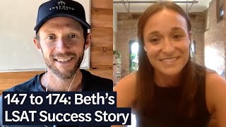 From 147 to 174 Beths LSAT Success Story  LSAT Demon Daily Ep 321 [upl. by Etnohc]