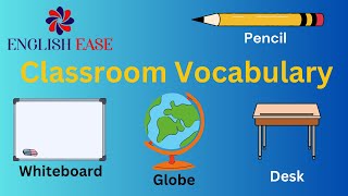 Classroom Vocabulary  A1 Elementary English [upl. by Hussein]