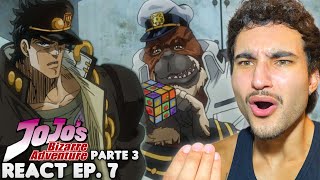 esse episódio foi CRIMINOSO React JoJos Bizarre Adventure Parte 3 EP 7 [upl. by Obaza]