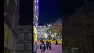 Lotte World TowerNight walk in Seoul Jamsil south korea Abeeravlogs [upl. by Danielson]