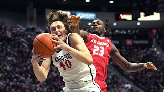 SDSU defeats New Mexico at Viejas Arena [upl. by Airdnahs105]