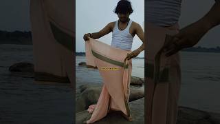 How to wear Dhoti dhoti kaise pahnte hai short viralvideo dhotistyle shortvideo [upl. by Ynoble]