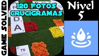 120 Fotos Crucigramas  Soluciones Nivel 5 [upl. by Farl109]