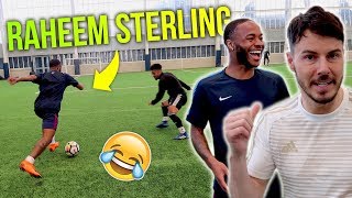 RAHEEM STERLING VS F2FREESTYLERS INSANE SKILLS  Billy Wingrove amp Jeremy Lynch [upl. by Amsirak]