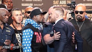 Floyd Mayweather Jr vs Conor McGregor  Highlights [upl. by Gardia]