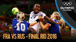 France v Russia  Womens Handball Final  Full Match  Rio 2016 Replays [upl. by Leandra]