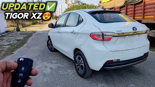 2024 UPDATED✅ Tata Tigor XZ Detailed Review Price Features [upl. by Oicafinob]