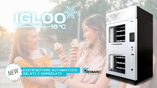 Distributore automatico gelati e surgelati IGLOO Adimac Vending Machines [upl. by Kaliski697]