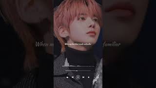 Answer  Love Myself  BTS  Cover by TXT Taehyun txt taehyun Lyrics [upl. by Steep]