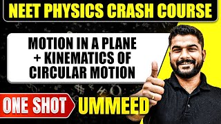 MOTION IN A PLANE  KINEMATICS OF CIRCULAR MOTION in 1 Shot All Concepts Tricks amp PYQs  NEET [upl. by Arlie]