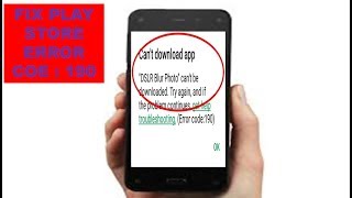 How to Fix Google Play Store Error 190 on Android Phones 2018 [upl. by Cathrin]