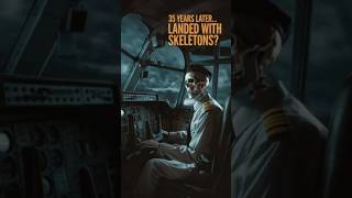 The Vanishing Plane Landed 35 Years Later with Skeletons shorts ytshorts [upl. by Embry]