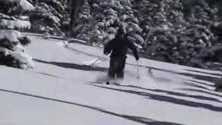 Supernal Swing Telemark Skiing [upl. by Odrick316]