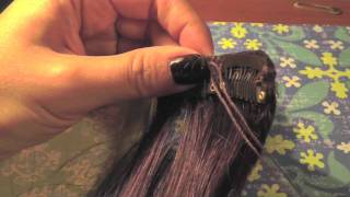 Como Hacer Extensiones Clip On Paso A Paso  Nina Tips Mty [upl. by Conrad]