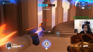 Overwatch Toxic Doomfist God Chipsa Playing Against Cancer Sombra [upl. by Toni]