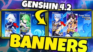 THE Furina Genshin 42 Banner 5 Star Characters Genshin Impact [upl. by Yendor]