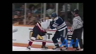 OHL Feb 9 2003 Dan SpeerBAR v Jim KehoeSUD Barrie Colts Sudbury Wolves [upl. by Timotheus]