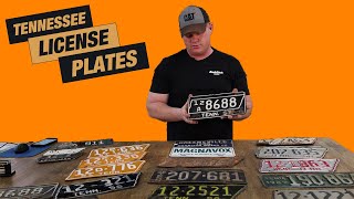 Tennessee License Plates  What Has Changed Over the Years [upl. by Darsie812]