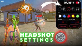 Free fire HEADSHOT settings  Free Fire new HEADSHOT settings [upl. by Bonaparte698]