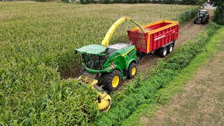 Mais Silage  John Deere 8600i  Fendt  Gebr Blankespoor  2022 [upl. by Notsew]