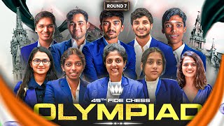 Chess Olympiad 2024 Round 7  India vs China Open India vs Georgia Women [upl. by Lauer610]