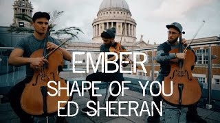 Shape Of You  Ed Sheeran Violin and Cello Cover Ember Trio EdSheeran [upl. by Gerdy]