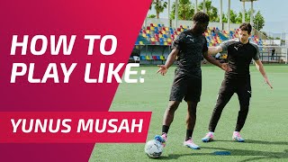 How to play like Yunus Musah [upl. by Aneeles]