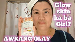 HOW TO BRIGHTENS amp GLOW BOOST YOUR FACE  OLAY NATURAL AURA olay beauty boost [upl. by Elkcim]