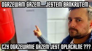 Ile kosztuje ogrzewanie gazem  Nieocieplony dom  Vlog 2 [upl. by Rodrich436]