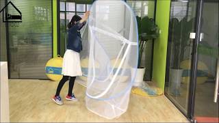 VERDIOZ MOSQUITO NET USAGE FOLDING AND UNFOLDING METHOD [upl. by Cayser]