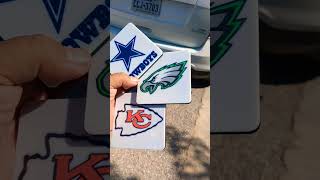 NFL Team Trailer Hitch nfl football dallascowboys kansascitychiefs philadelphiaeagles [upl. by Scornik]