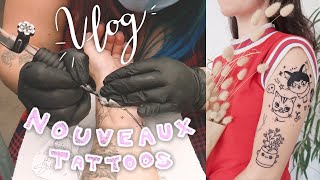 Nouveaux tatouages  Vlog [upl. by Ladin227]