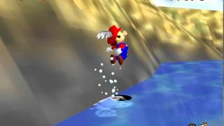 Super Mario 64  Outside Castle Freerun TAS [upl. by Rosaleen268]