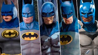 Evolution of Classic Blue Suit in Batman Games 1988  2022 [upl. by Emelda]