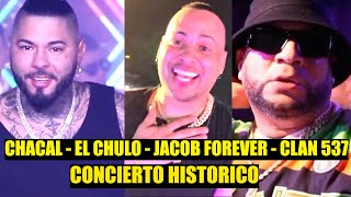 CHACAL EL CHULO JACOB FOREVER CLAN 537 CONCIERTO HISTORICO EN TAMPA 2023  Noche 2 [upl. by Aniraz]