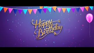 Birthday invitation video  Birthday party [upl. by Otrebire]