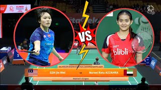 GROUP Y🇲🇾GOH JIN WEI BERI MATA PERTAMA UNTUK 🇲🇾MALAYSIA🔥👏👍‼️PADU GOH JIN WEI‼️SELBATC2024 [upl. by Igic]