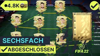 HYBRIDNATIONEN SECHSFACH  GÜNSTIGE SBC LÖSUNG SCHNELL  KEINE LOYALITÄT FIFA 22 ULTIMATE TEAM [upl. by Nygem]