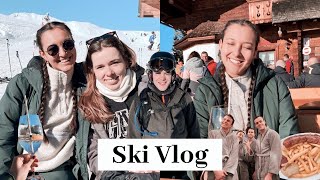 Eerste keer skiën in 10 jaar tijd Skivakantie vlog [upl. by Charin]